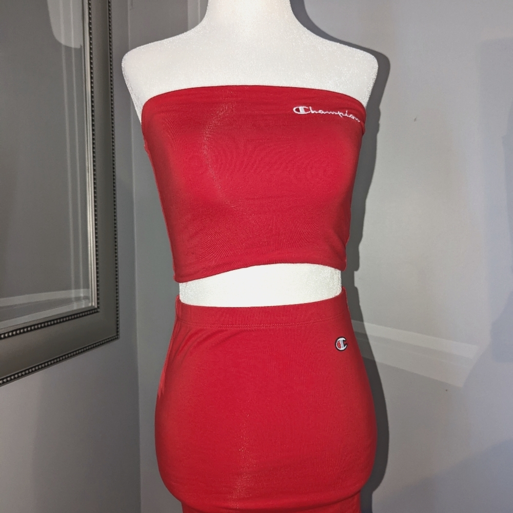 NWOT Champion Skirt and Bandeau Set